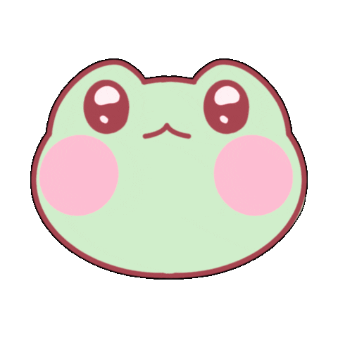 Illustration Frog Sticker for iOS & Android | GIPHY