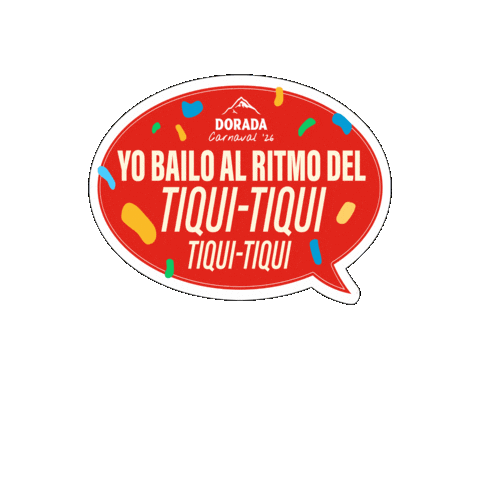 Carnaval Sticker by Cerveza Dorada