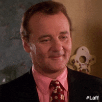 Bill Murray Reaction GIF by Laff
