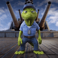 Chuck the Iguana Wave