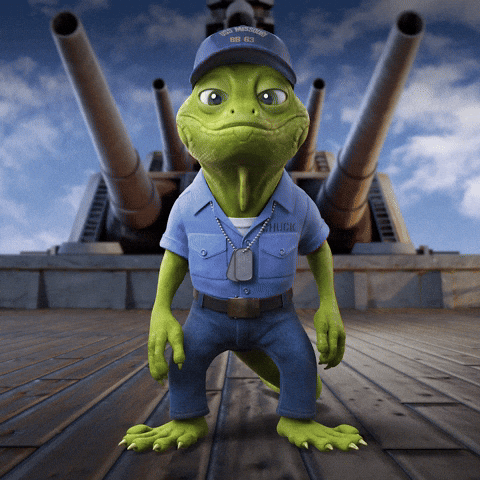 Chuck the Iguana Wave