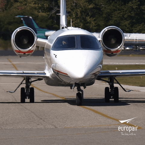 Private Jet Fly GIF by Europair Broker