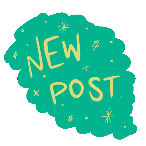 New Post Sunny Daze Sticker