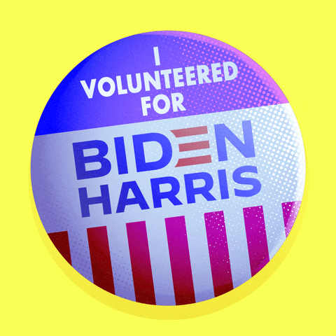 I Volunteered Joe Biden GIF by Creative Courage