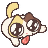 고양이 메롱 Sticker