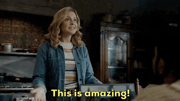 Excited Rose Mciver GIF by CBS