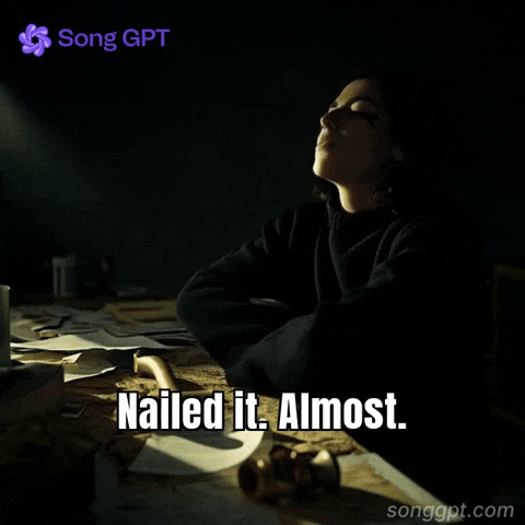 Tired Frustration GIF by SongGPT