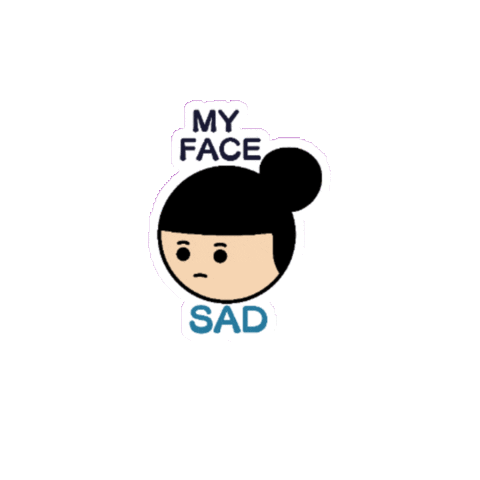 Sad Angry Sticker