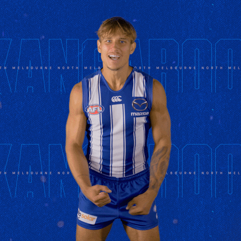 North Melbourne Flex GIF by NMFCOfficial