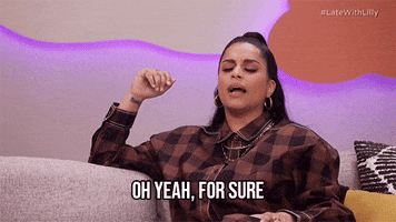Talk Show Yes GIF by Lilly Singh
