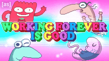 Working Video Game GIF by Adult Swim