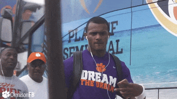 college football watson GIF by Clemson Tigers
