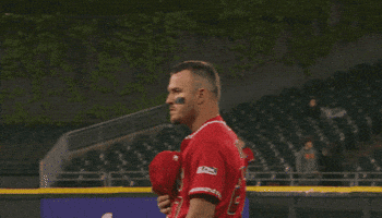 Mike Trout GIF by Los Angeles Angels