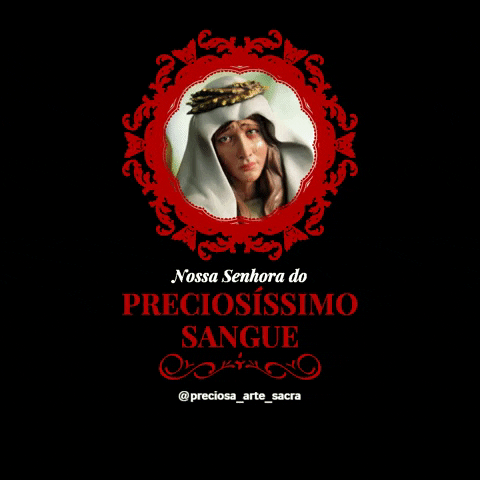 preciosa_arte_sacra rosario amem virgin mary pro life GIF