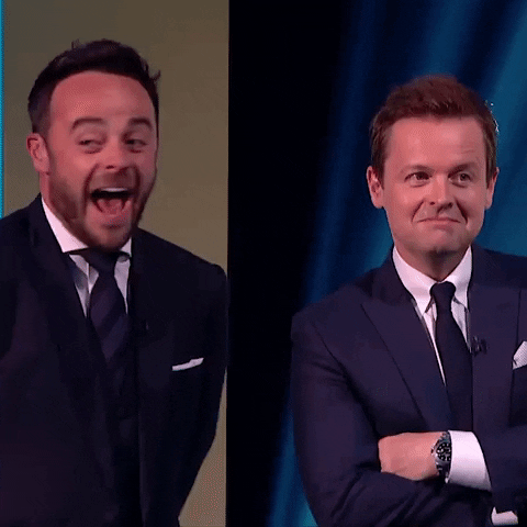 Ant And Dec No GIF by Got Talent Global