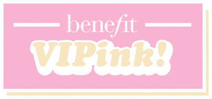 pink vip GIF by Benefit Cosmetics