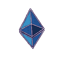 Crypto Blockchain Sticker by Shredding Sassy