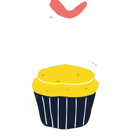 Happy Cake Sticker by Kitchen of Smiles