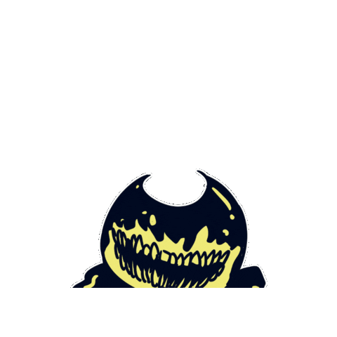 Bendy And The Ink Machine Smile Sticker