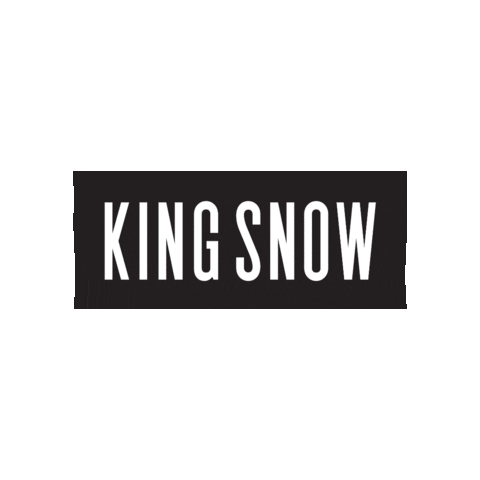 King Snow Magazine Sticker
