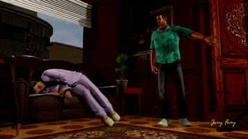 Wake Up Reaction GIF by Rockstar Games