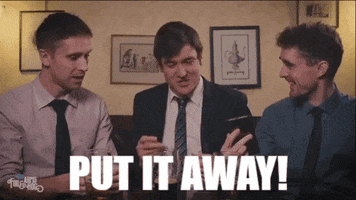 Put It Away Night Out GIF by FoilArmsandHog