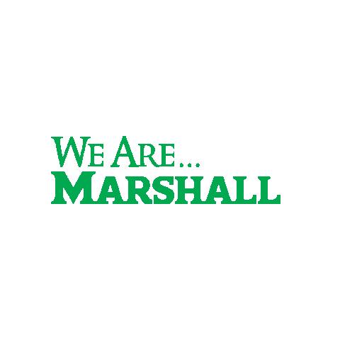 We Are Marshall Marshallu Sticker by Marshall University