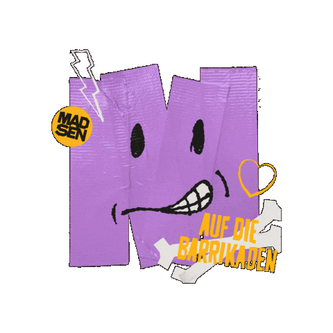 M Smile Sticker by Madsenmusik