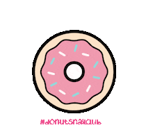 Donuts Nails Sticker