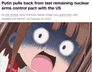Putin pulls back from last remaining nuclear arms control pact with US motion meme