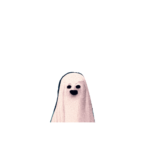 Pop Up Ghost Sticker by Justin