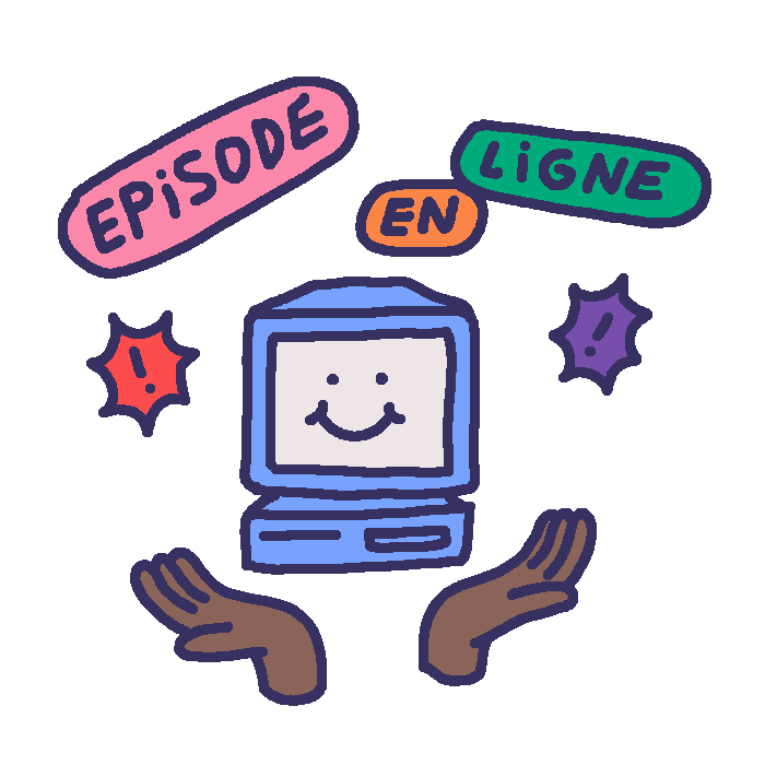 Podcast Computer Sticker