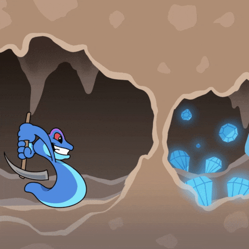 Snake Diamond GIF by Snek