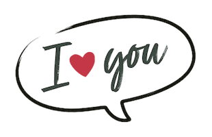 In Love Heart Sticker by Orballo