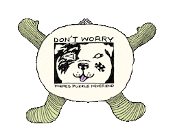 Sakura Dog Dance Sticker