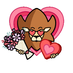 Valentines Day Love Sticker by Loaded Lions