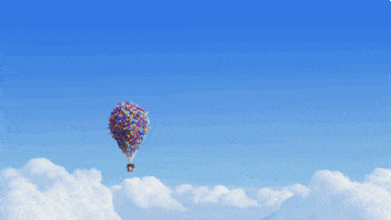 clouds balloons GIF by Disney Pixar