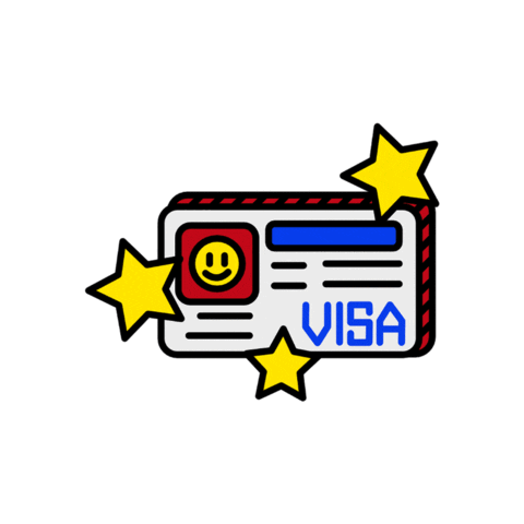 Visa Sticker by curcumasmx