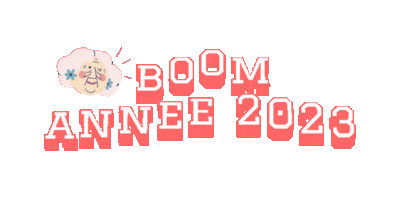 New Year Thanks Sticker by Mamie-Boom