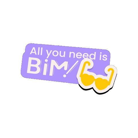 Bim Sticker by STUDIO BIM!