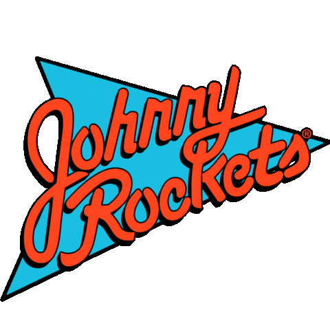 Eat Johnny Rockets Sticker by FAT Brands