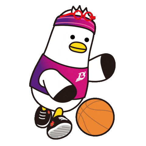 Basketball Dribble Sticker by boogi_in_busan