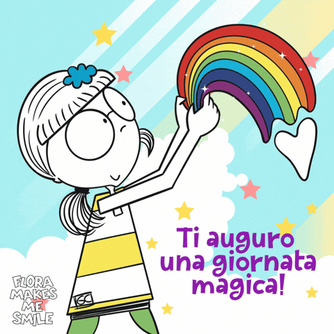 Good Morning Rainbow GIF