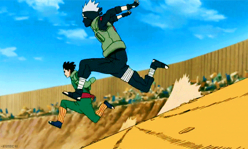 Naruto Running Shippuden S Find And Share On Giphy
