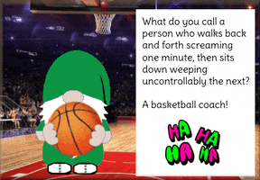 Basketball Gnome GIF