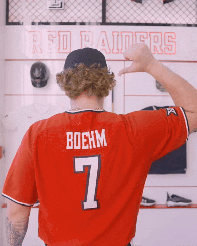 Garet Boehm GIF by Texas Tech Baseball