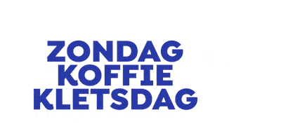 Kletsen Sticker by De Zondag