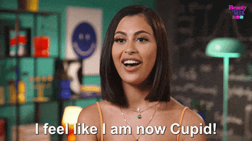 Cupid Wingwoman GIF by Beauty and the Geek Australia