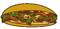 Banh Mi Sandwich Sticker
