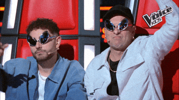 Tv Show Party GIF by The Voice of Italy